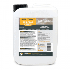 Impregnácia prírodného kameňa - suchý vzhľad, 5l
