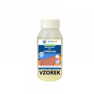 Impregnácia strechy, vzorka