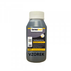 Tarmaseal čierny - náter na renováciu asfaltu, vzorka