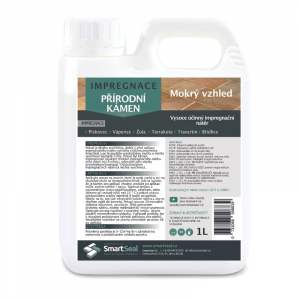 Impregnace na přírodní kámen - mokrý vzhled, 1l