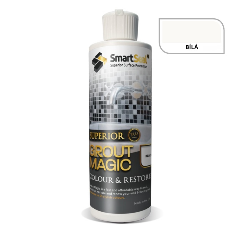 lahvička Renovace spár - bílá